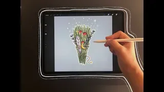 ⟡ draw with me ⟡ how i use procreate