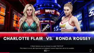 WWE 2K19 SURVIVOR SERIES PREDICTIONS : RONDA ROUSEY VS CHARLOTTE FLAIR