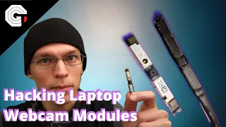 Hacking Laptop Webcam Modules into USB Cameras w/ Glytch