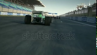 stock footage formula one racecars crossing finishing line pov high quality d animation visit our