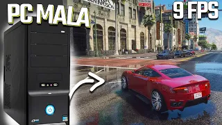 Juego GTA V REALISTA pero en UNA MALA PC  (4GB RAM)