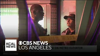 Back-to-back Metro stabbings in South LA, Glendale