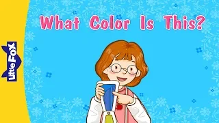 What Color Is This? | Learning Songs | Conversation 1 | Little Fox | Animated Songs for Kids