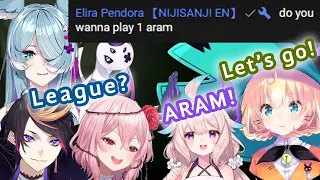 Millie and Enna will never refuse an invite to play League 【NIJISANJI EN】