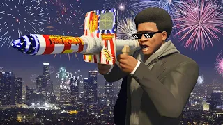 When GTA 5 gives you fireworks...