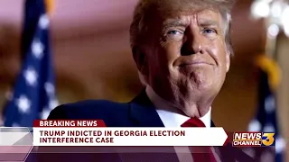 Trump, 18 allies indicted in Georgia election interference probe