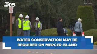 Water conservation may be required on Mercer Island