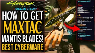 Cyberpunk: HOW TO GET LEGENDARY MAXTAC MANTIS BLADES - Secret Legendary Mantis Blades Location