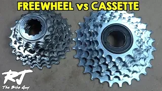 Freewheel vs Cassette - What Are They? Can I Convert?
