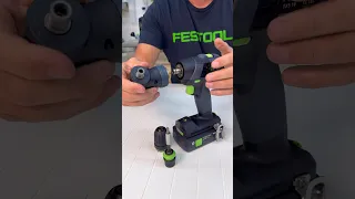 The new TXS 18 Festool drill and attachments #woodworking #festool #tools