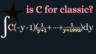 the most classic Putnam integral??