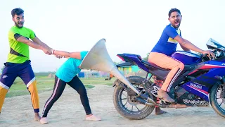 Must Watch New Funny Video 2023 Top New Comedy Video 2023 Try To Not Laugh EP-163 By @funtvcomedy24