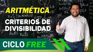 ARITMÉTICA - Criterios de divisibilidad [Ciclo FREE]