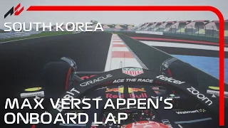 South Korean Grand Prix | Max Verstappen's Onboard Lap | Assetto Corsa