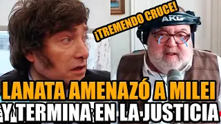 LANATA DENUNCIÓ A MILEI Y EL PRESIDENTE SALIÓ A CRUZARLO EN PLENO PROGRAMA | BREAK POINT