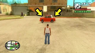 من اغرب المـ-ودات .. اصــ-غر سيـ-ارة في تـ-اريخ لـ-عبة GTA San Andreas !!