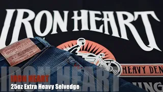 Wearing my IRON HEART 25oz Extra Heavy Selvedge Denim jeans for a whole year.