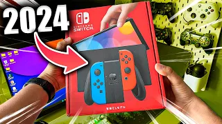 COMPRÉ una NINTENDO SWITCH OLED en 2024🎁 y ASI VIENE...