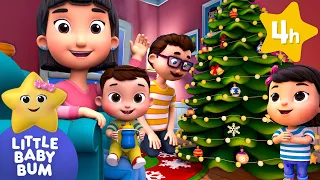 Silent Night Round Baby Max's Christmas Tree | ⭐ Baby Songs | Little Baby Bum Popular Nursery Rhymes