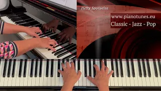 'Silenzi Dopo Silenzi' (La Piovra, The Octopus) - Ennio Morricone,  piano solo by Hetty Sponselee