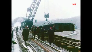 Bundesbahn Gleisbau 1960