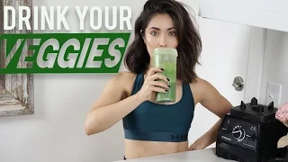 Green Smoothie for Better Skin (tastes good, promise) | Melissa Alatorre