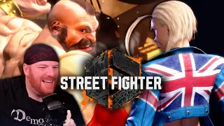 ZANGIEF, LILY, AND CAMMY, BAYBEE!! - Krimson KB Reacts - Street Fighter 6 - State of Play 2.23.2023