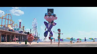 Big Bratt terrorizing Hollywood  (Despicable Me 3 2017)