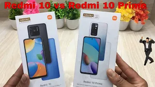 Redmi 10 Vs Redmi 10 Prime || Unboxing || Comparison || Camera || Full Feature in Hindi 🔥