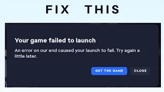 How to Fix "your game failed to launch" Error in EA Desktop App