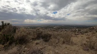 Desert Storm Clouds Albuquerque New Mexico GoPro time warp 2.0, 4K