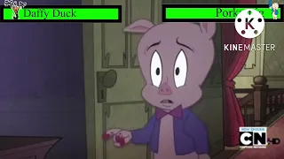 daffy duck vs porky pig with healthbars