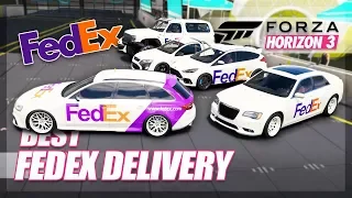 Forza Horizon 3 - Best Fedex Delivery Challenge! (Ultimate UltraMotive Race)