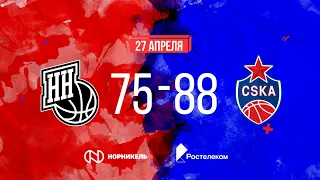 #Highlights: Nizhny Novgorod vs CSKA. Game 3
