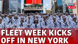 NYC Fleet Week 2024 LIVE | Fleet Week Parade Of Ships 2024 LIVE | New York LIVE | USA News | N18L