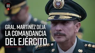 General Nicacio Martínez sale de la comandancia del Ejército - Noticias - El Espectador