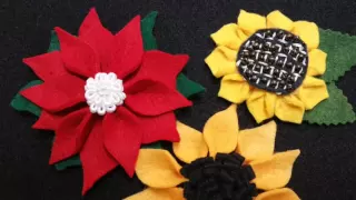 How to Make Felt Flowers