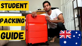 THINGS TO PACK FOR AUSTRALIA | INTERNATIONAL STUDENT