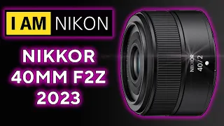 Nikon 40mm F2z На кропе и ФФ 2023
