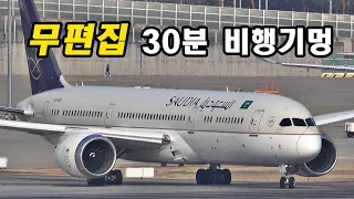 30분 무편집 비행기멍 | 너무나 분주한 인천공항 | Incheon Airport Plane Spotting [ICN/RKSI]