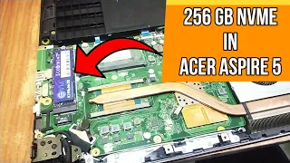 Installing M.2 NVMe SSD+HDD in Acer Aspire 5 i5 8th Gen |Upgrade in 2021