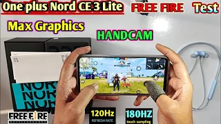 OnePlus Nord CE 3 Lite Free Fire Test | OnePlus Nord CE 3 Lite FreeFire Heating + Battery Drain Test