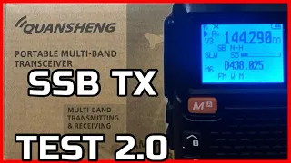 QUANSHENG UV-K5 SSB TX TEST 2.0