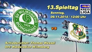 Kreisliga A - Steinfurt (2014/2015) / 13.Spieltag - Wilmsberg II vs GW Rheine