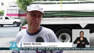 ¿Cómo es el trabajo de un repartidor de agua en pipa?