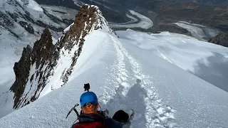 Dufourspitze - TOP of  Switzerland