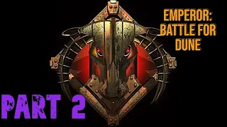Emperor: Battle for Dune Part 2 Harkonnen Campaign PC HD Gameplay Full Game No Commentary