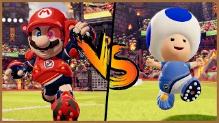Mario Strikers: Battle League | Mario vs Toad (Hard CPU) [Switch]