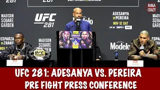 Full UFC 281: Israel Adesanya vs. Alex Pereira Pre Fight Press Conference