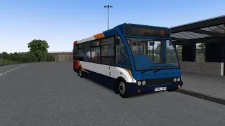 OMSI 2 - V3D Optare Solo - Working Next Stop Announcement Mod (HANICS) - Westcountry 3 - Route 12
